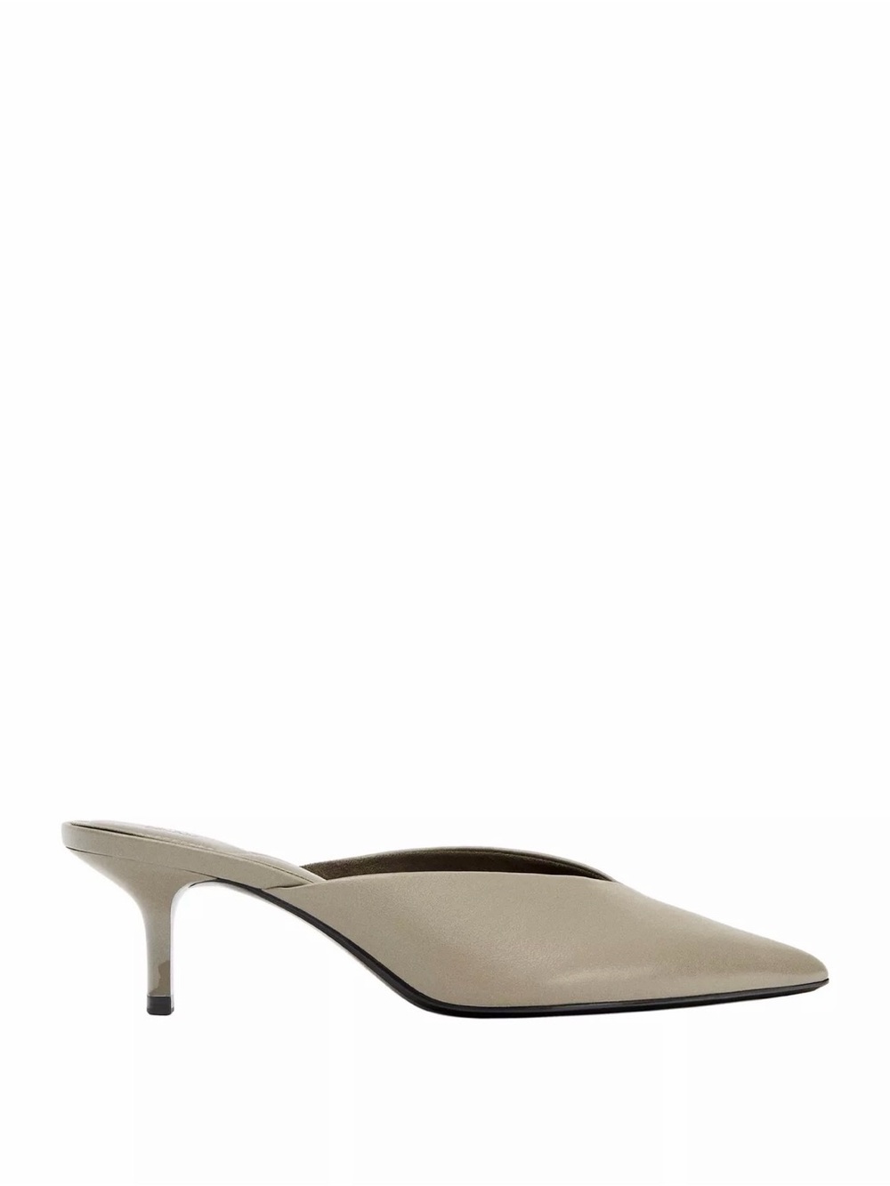 Zara taupe grey mules